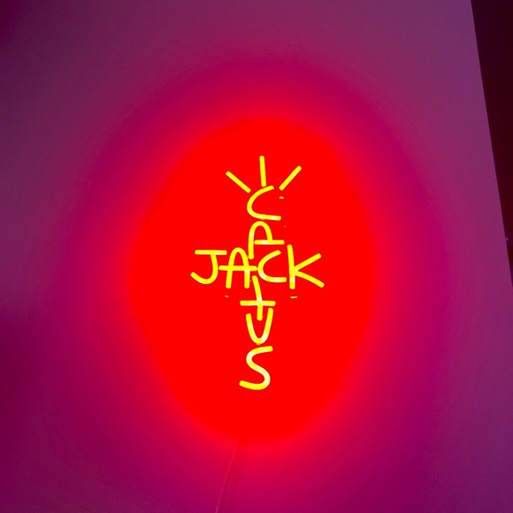 Travis scott CACTUS JACK NEON SIGN - Picture 1 of 2